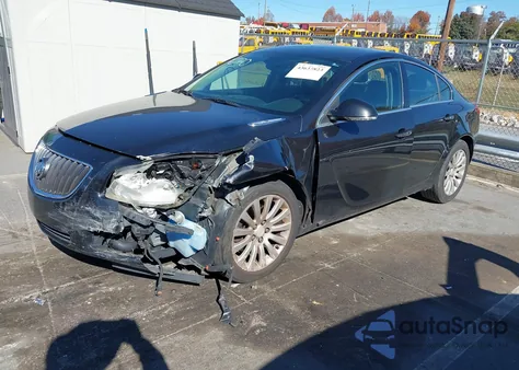 2012 Buick Regal Turbo - Premium 1 из США, поврежденный, VIN 2G4GS5EV7C9164670